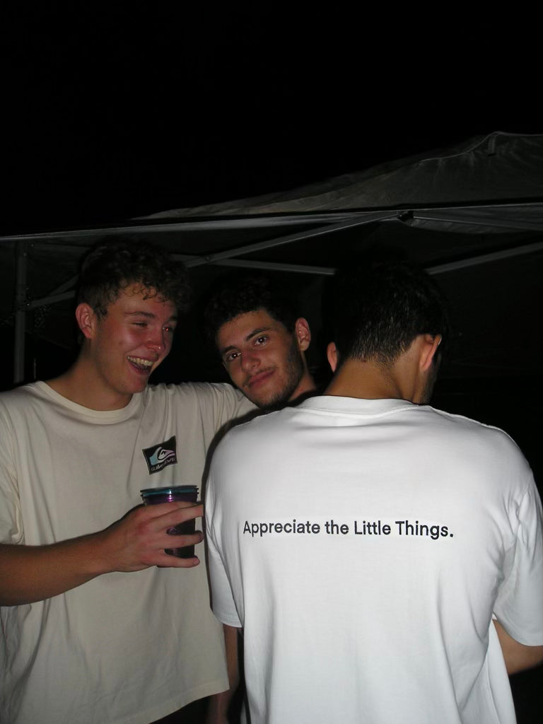 Appreciate The Little Things Tee White
