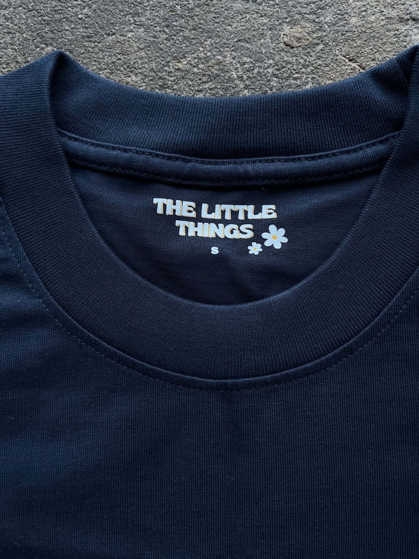Crossed Paths Navy Tee