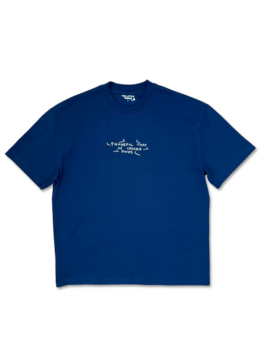 Crossed Paths Navy Tee